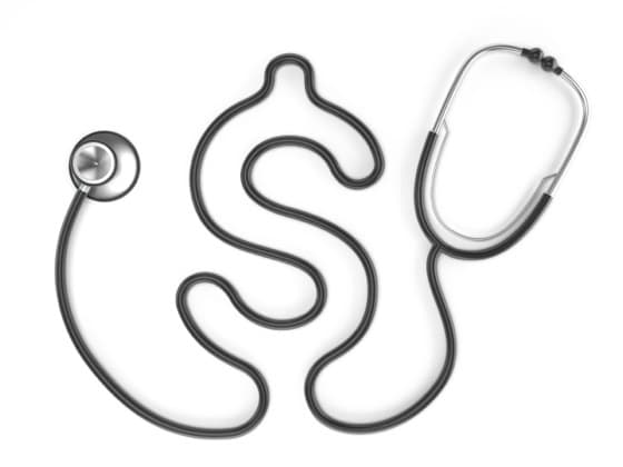 Picture of a stethoscope that's cleverly shaped like a dollar. Picture of a stethoscope that's cleverly shaped like a dollar.