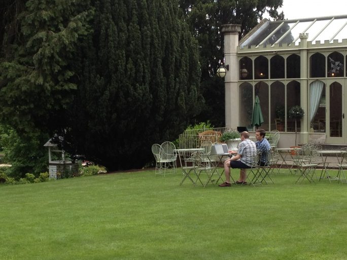 The garden and orangerie