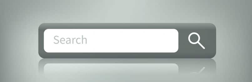 A site search box.