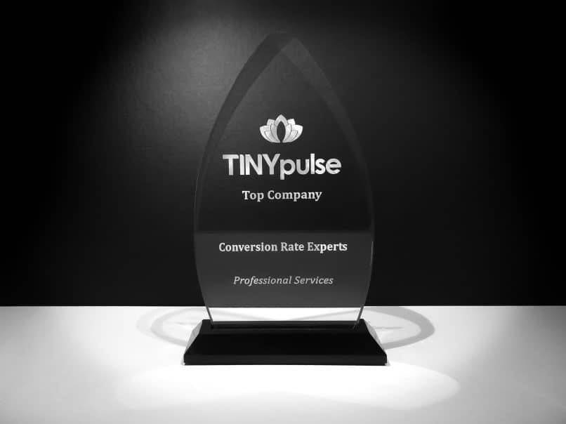 Our TINYpulse award